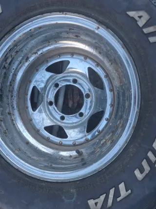 Ruedas completas 6 agujeros sin estrenar