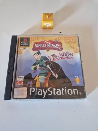 Disney Aventura Interactiva Mulan - Ps1 Psx
