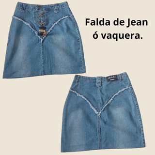 Falda vaquera J.C.L.