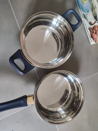 Set Batterie 12 Pezzi Inox