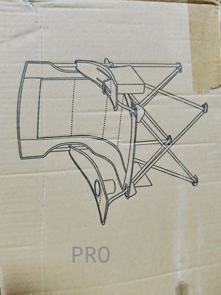 Silla de Camping Extragrande y Acolchada