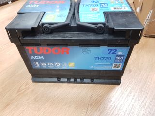 Batería Tudor TK720 72Ah 760A/EN AGM