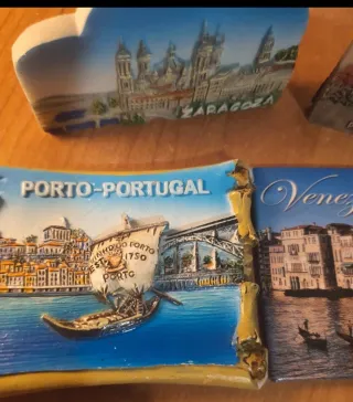 6 Imanes Nevera Colección Viajes