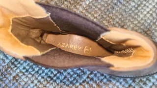 Botines Chelsea Piel Azarey Camel/Beige