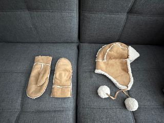 Gorro y guantes de invierno