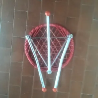 Seggiolino Pieghevole in acciaio inox