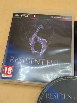 Resident Evil 6 PS3 Capcom Blu-Ray