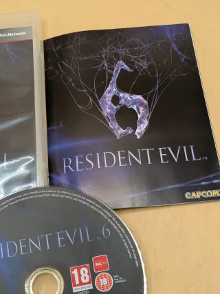 Resident Evil 6 PS3 Capcom Blu-Ray