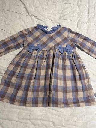 Lote 5 vestidos niña 18/24 meses