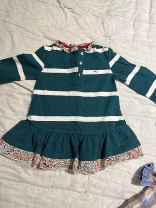 Lote 5 vestidos niña 18/24 meses