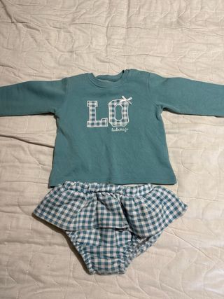 Lote 5 vestidos niña 18/24 meses