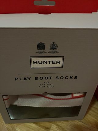 Botas de agua Hunter rojas talla 39