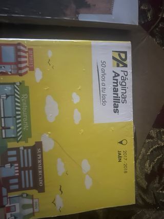 Lote 5 Páginas Amarillas Directorios nuevos