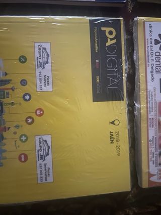 Lote 5 Páginas Amarillas Directorios nuevos