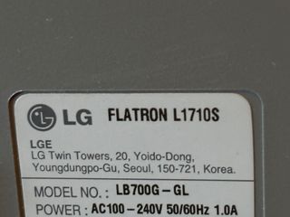 Monitor LG Flatron L1710S