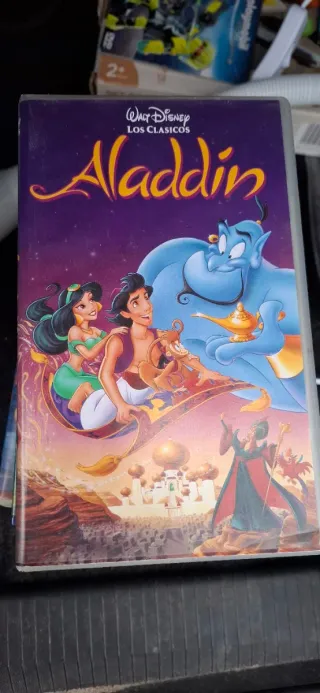 Lote VHS Aladdin y más Clásicos Disney