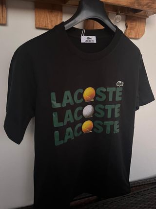 T-shirt Lacoste Tennis Nera