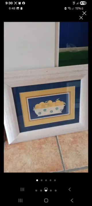 Juego de 2 cuadros decorativos