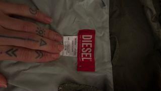 Chaqueta Diesel Verde Militar