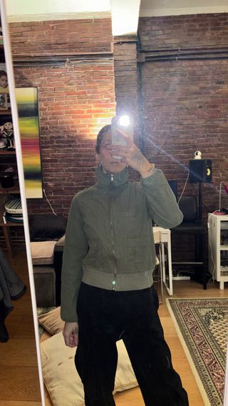 Chaqueta Diesel Verde Militar