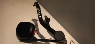 Bicicleta de carretera y rodillo