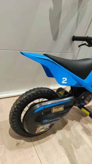 Moto Eléctrica Infantil EVERCROSS Azul