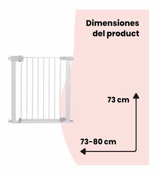 Safety 1st Puerta Seguridad Bebé + Extensión 14cm