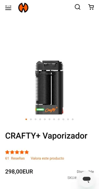 Crafty+ Portátil Storz & Bickel