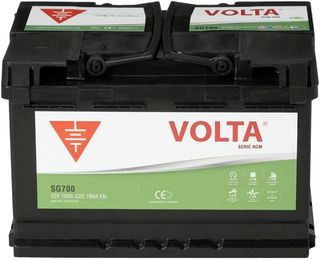 Batería Coche AGM 70Ah 760A VOLTA SG700