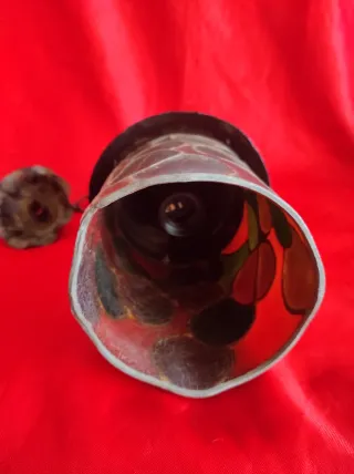 Lámpara Colgante Vidrio y Metal