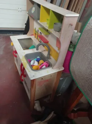 Cocina de juguete para niñas