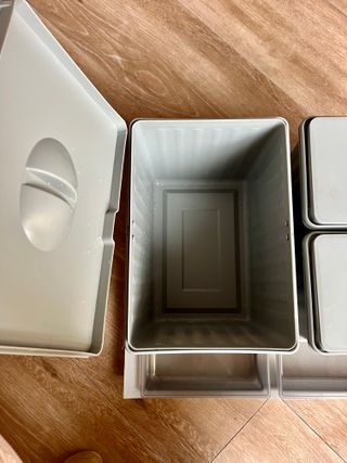 Cubo basura rectangular para cajón cocina