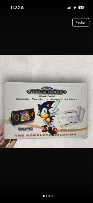 Sega Mega Drive Dual Pack Portátil + Mesa