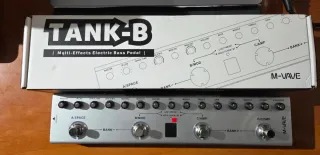 M-Wave TANK-B Pedalera Multiefectos Bajo