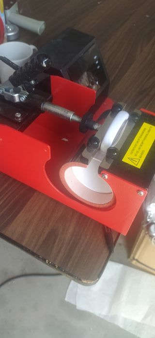 Equipo de Sublimación Rojo y Gris