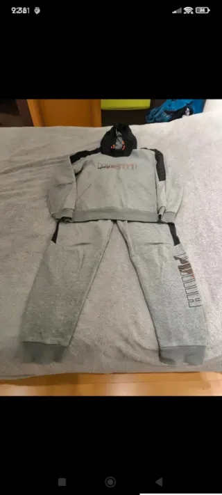 Chándal Puma Gris
