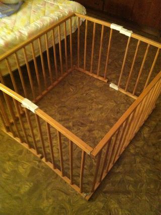 Parque infantil de madera