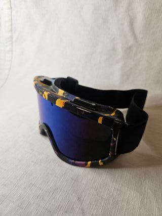 Gafas de esquí con lente azul