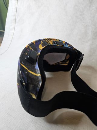 Gafas de esquí con lente azul