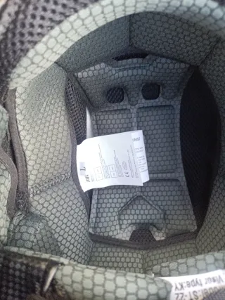 Casco Moto Integral Favoto Gris Mate