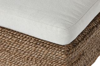 Silla Fibra Natural y Teca Maciza