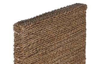 Silla Fibra Natural y Teca Maciza