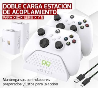 Base Carga Doble Venom Xbox Series X/S