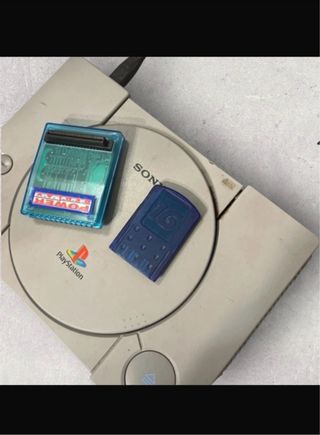 Playstation 1 + Power Replay + Memory Card