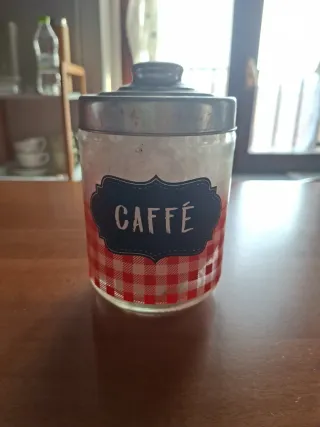 Contenitori vetro sale, zucchero, caffè