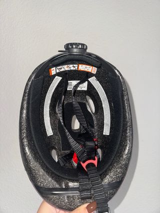 Casco de bicicleta infantil Rosa fucsia ajustable