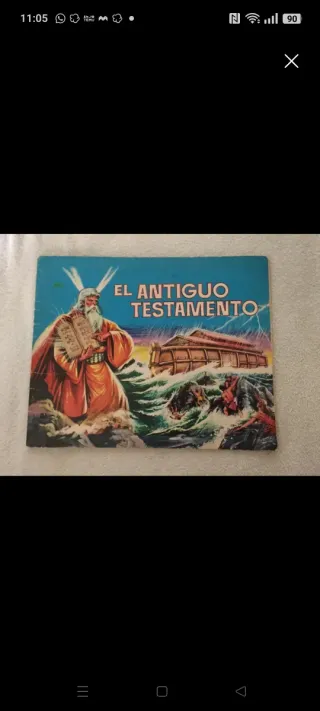 Álbum de cromos El Antiguo Testamento