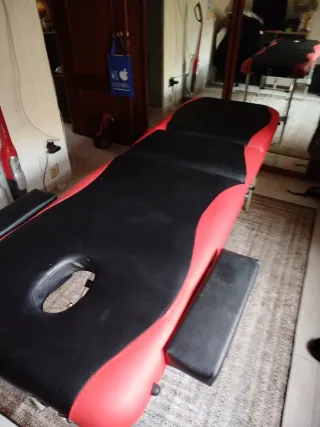 Camilla de masajes plegable