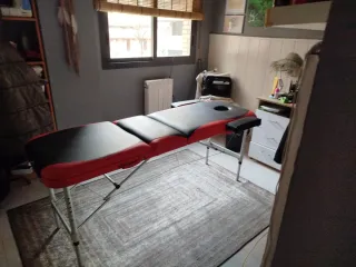 Camilla de masajes plegable