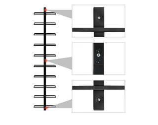 Botellero Vino Pared Yaheetech 10 Botellas.